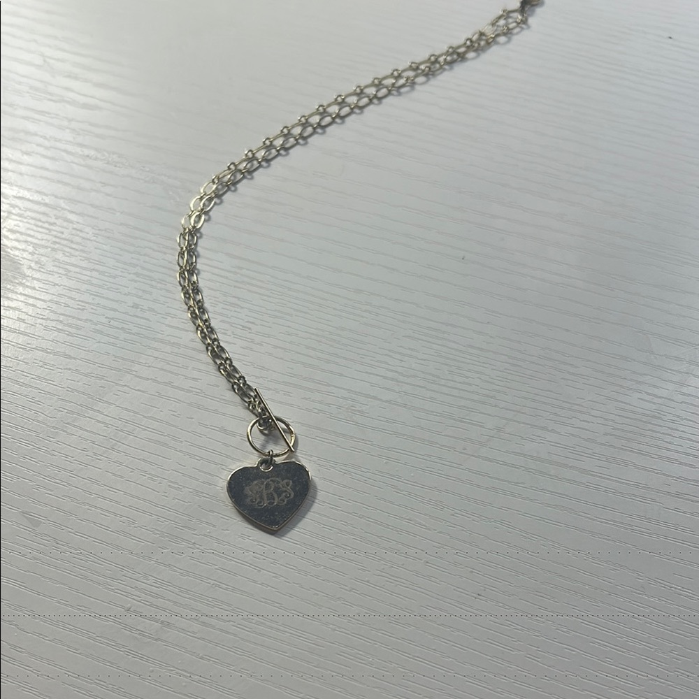 Gold Heart Pendant Necklace